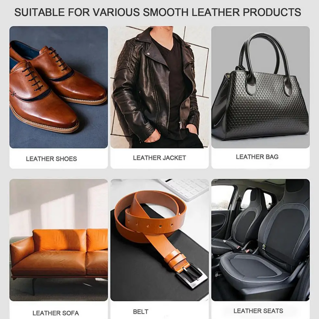 Leather repair cream