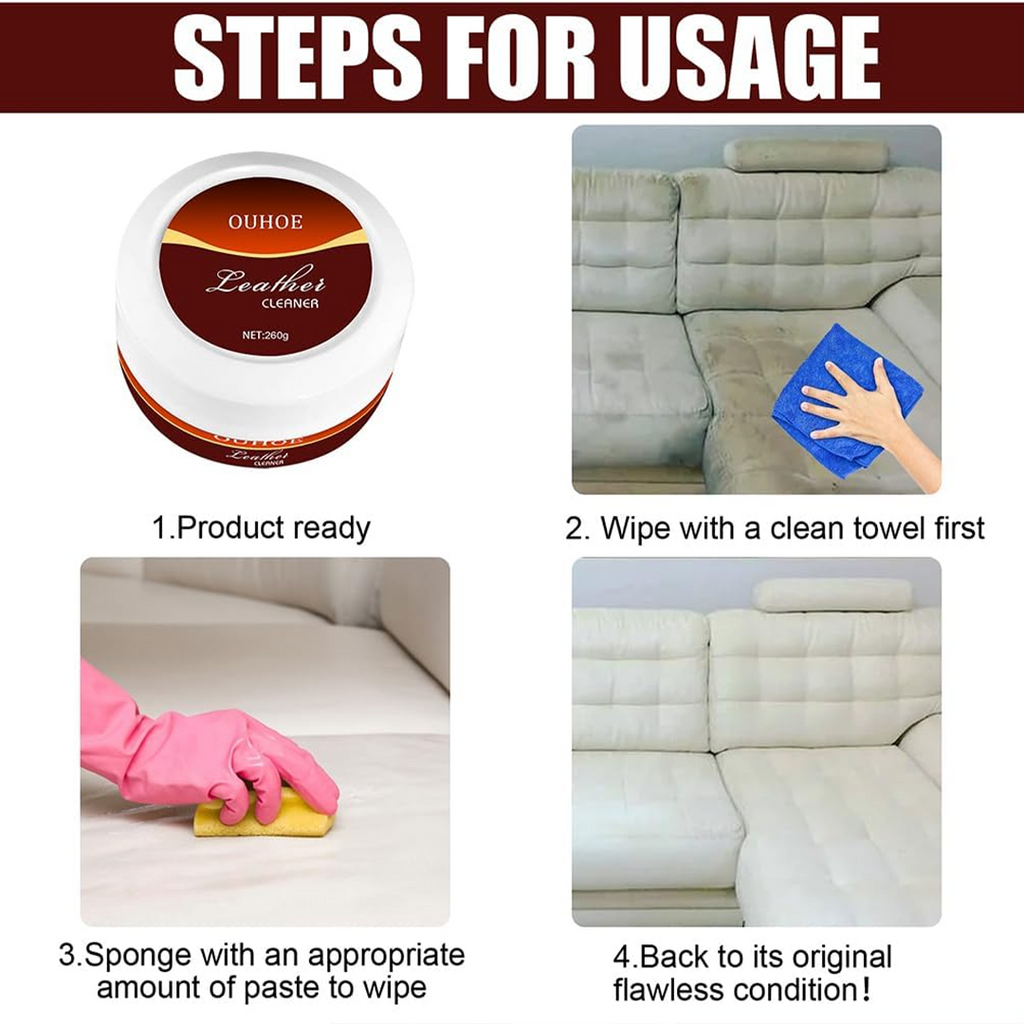 Leather repair cream